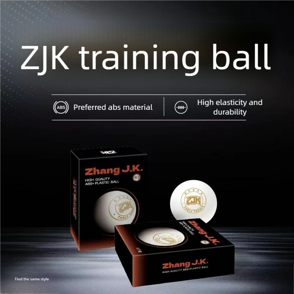 Table Tennis Match - Tischtennisball, ZJK Training 40+ Tischtennisball, 6