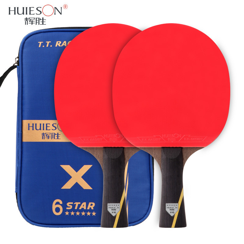 Table Tennis Match - Huieson 6 Sterne verbesserte Tischtennis schläger