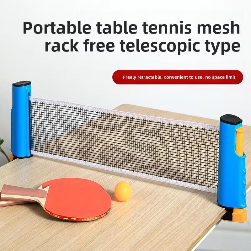 Table Tennis Dimension - Tragbares Tischtennisnetz, erweiterbarer Tischtennisnetzständer für jeden