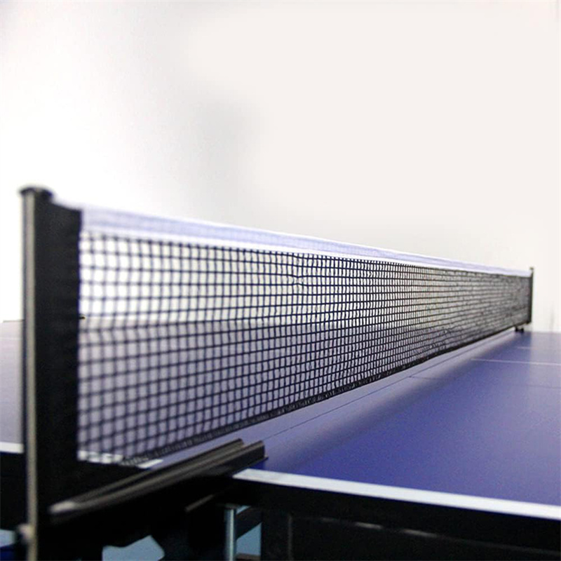 Table Tennis Dimension - Polyester-Baumwoll-Tischtennisnetz Polyethylen Tragbares Netzgestell Standard-Tischtennisnetz für