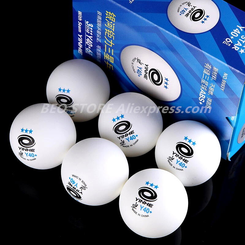 Table Tennis Olympics - 60 Bälle YINHE 3-Sterne Y40+ H40+