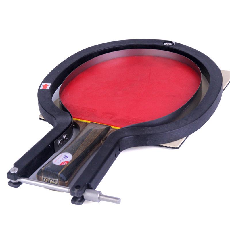 Table Tennis Dimension - 〔ODS13〕Professionelles Tischtennis-Gummischneider-Set mit Rahmenmesser zum Schneiden