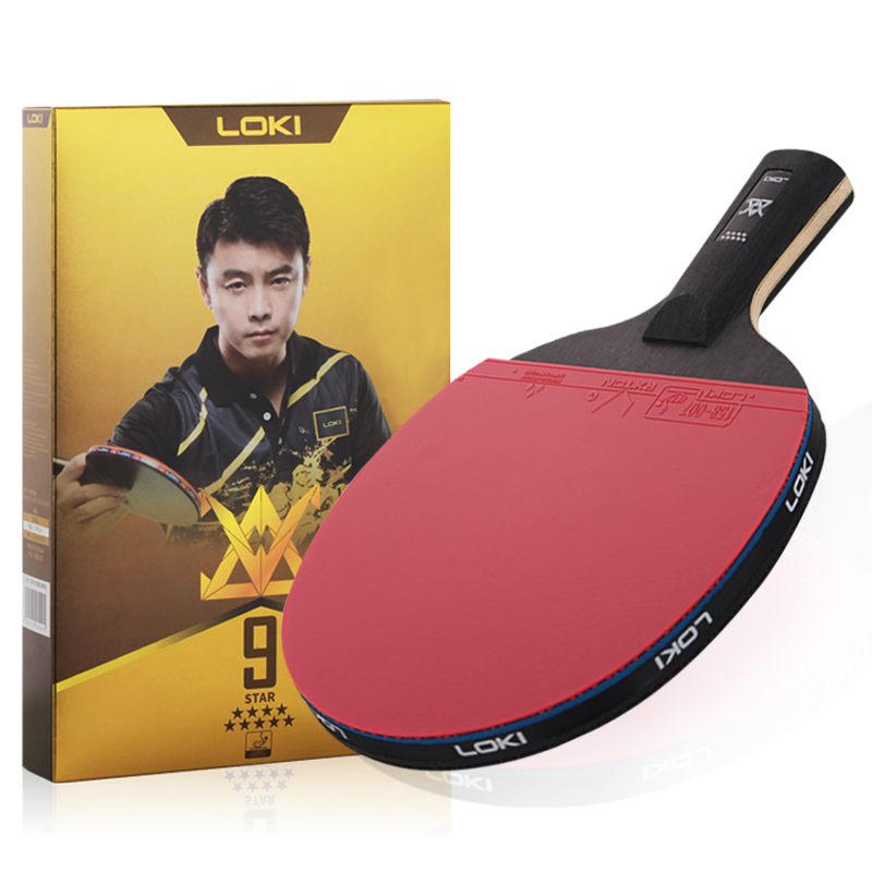 Table Tennis Custom Bat - Maßgeschneiderte Tischtennisschläger ITTF-zugelassene Rubber Pro Ture