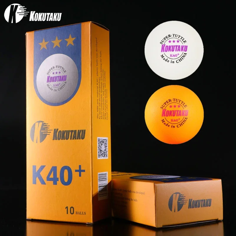 Table Tennis Vr - Ausverkauf Kokutaku K40+ 3-Sterne-Tischtennisbälle mit Naht,