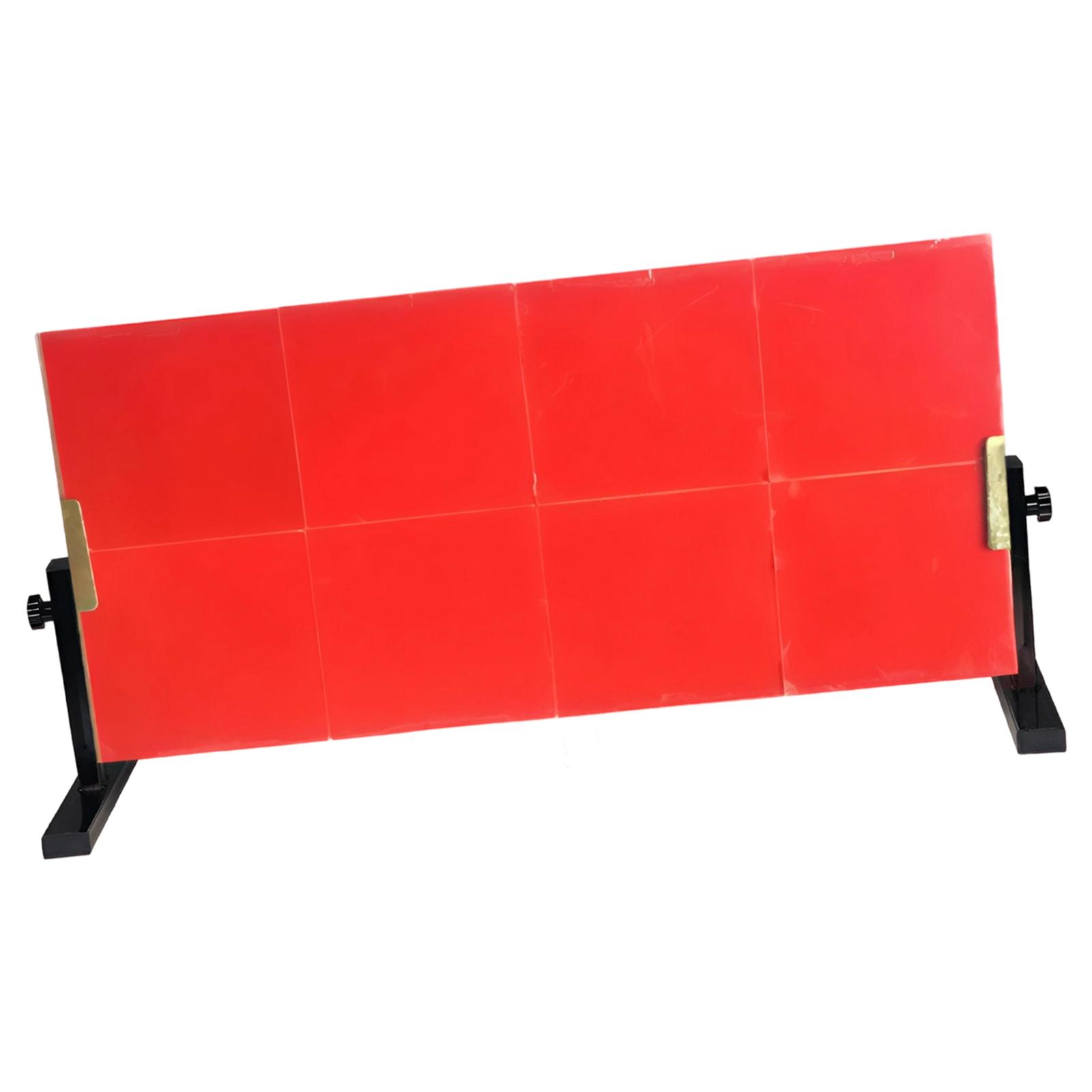 Table Tennis Eleven - Tischtennis-Rücklaufbrett mit 8 Gummis, Pingpong-Zubehör, professionelles