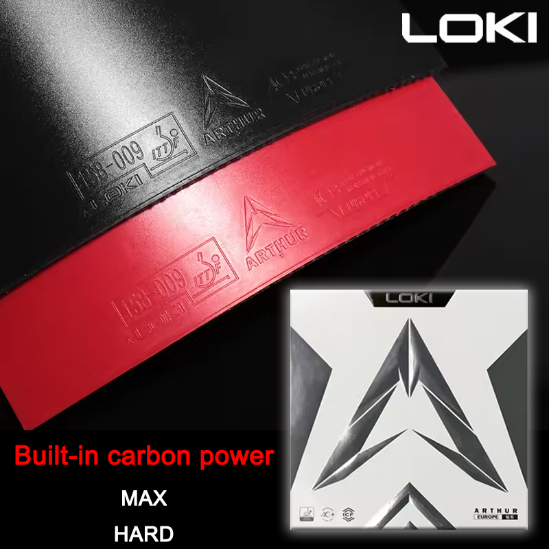 Table Tennis Movie - LOKI ARTHUR EUROPE DIAMOND Tischtennis-Gummiplatte, nicht