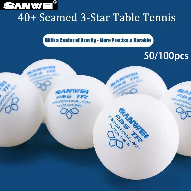 Table Tennis Vr - SANWEI TR 3-Sterne-Tischtennisbälle aus ABS, neues