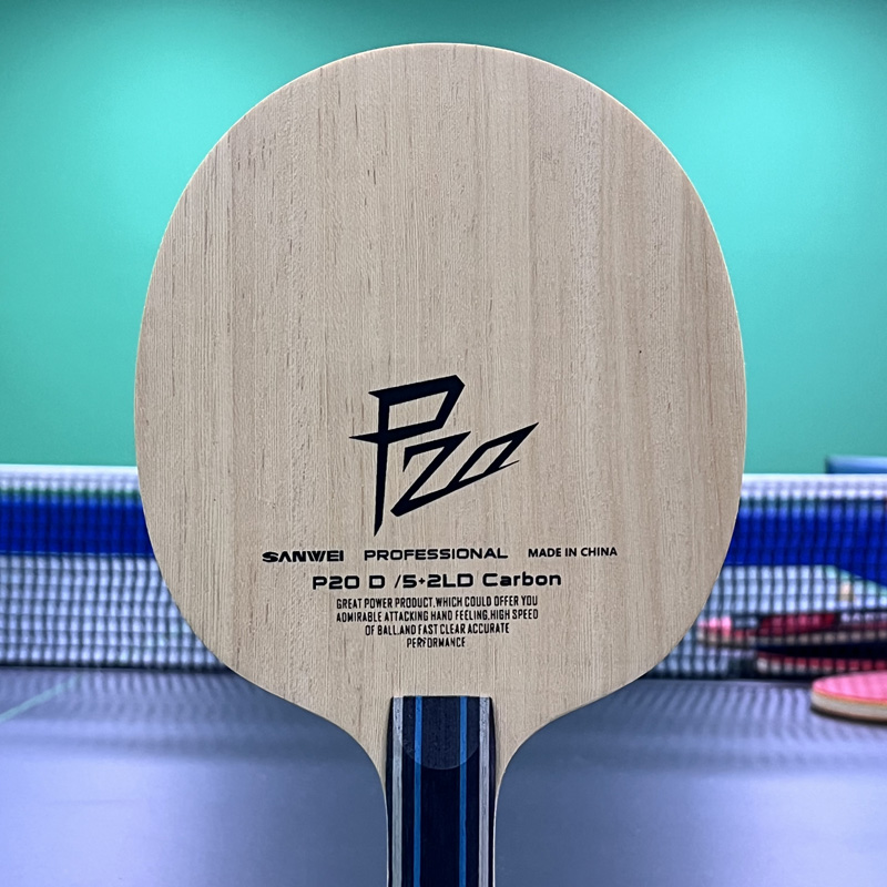 2026 Neuer SANWEI P20 D Carbon – Table Tennis Custom Bat Bewertung und Preis
