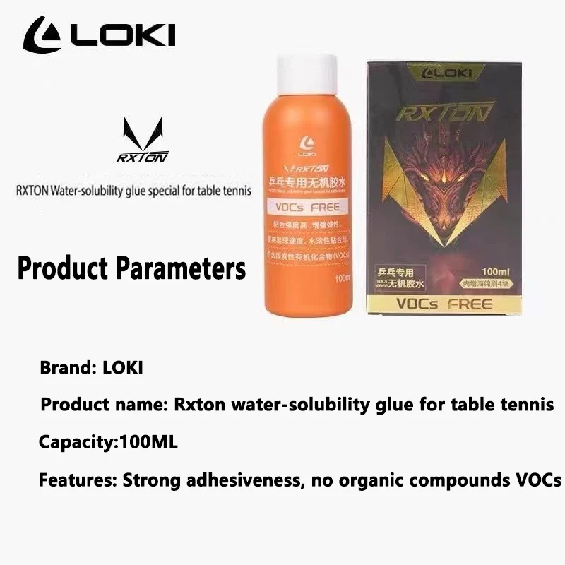 LOKI Wasserbasierter Kleber 10 – Table Tennis Games Bewertung und Preis