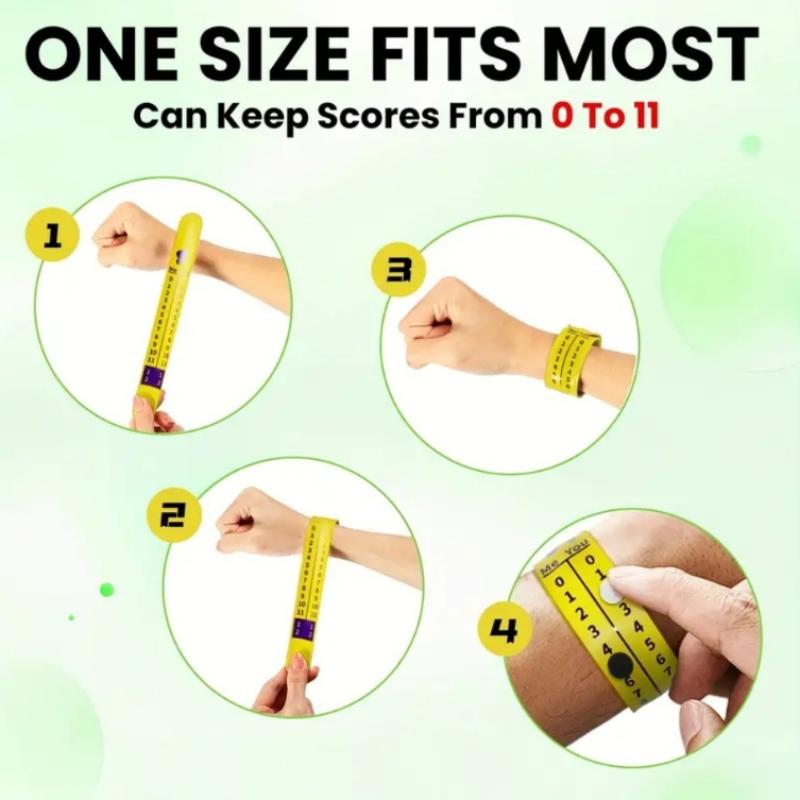 Pickleball Scorekeeper-Armbänd – Table Tennis Games Bewertung und Preis