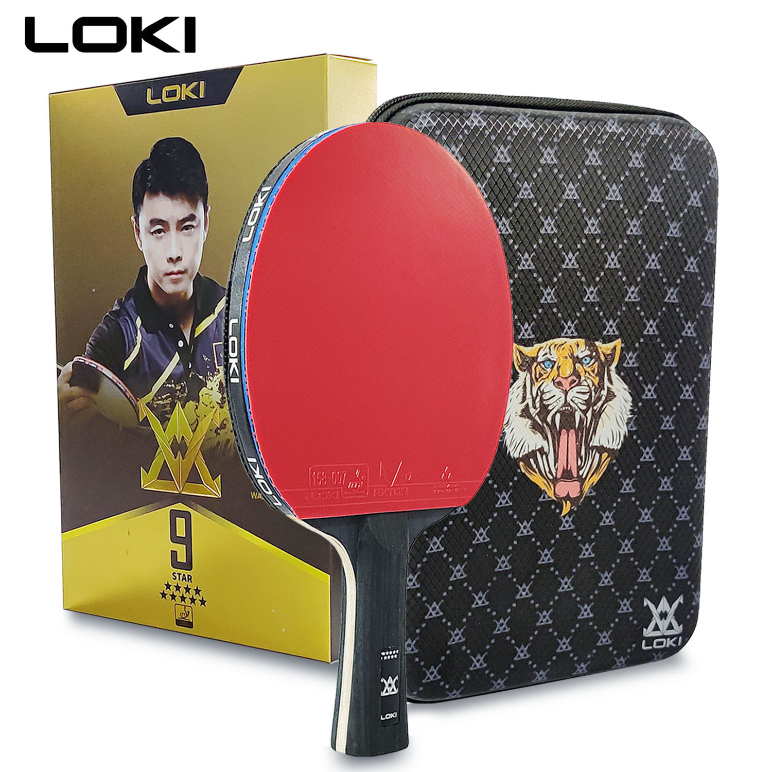 LOKI 9-Sterne-Tischtennisschlä – Table Tennis Eleven Bewertung und Preis