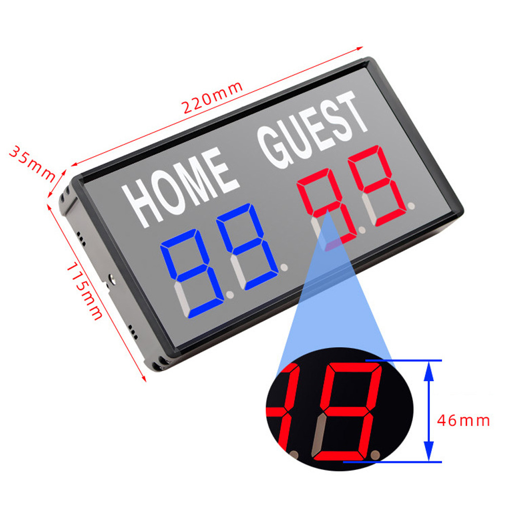 4-stellige LED Elektronische P – Table Tennis Match Bewertung und Preis