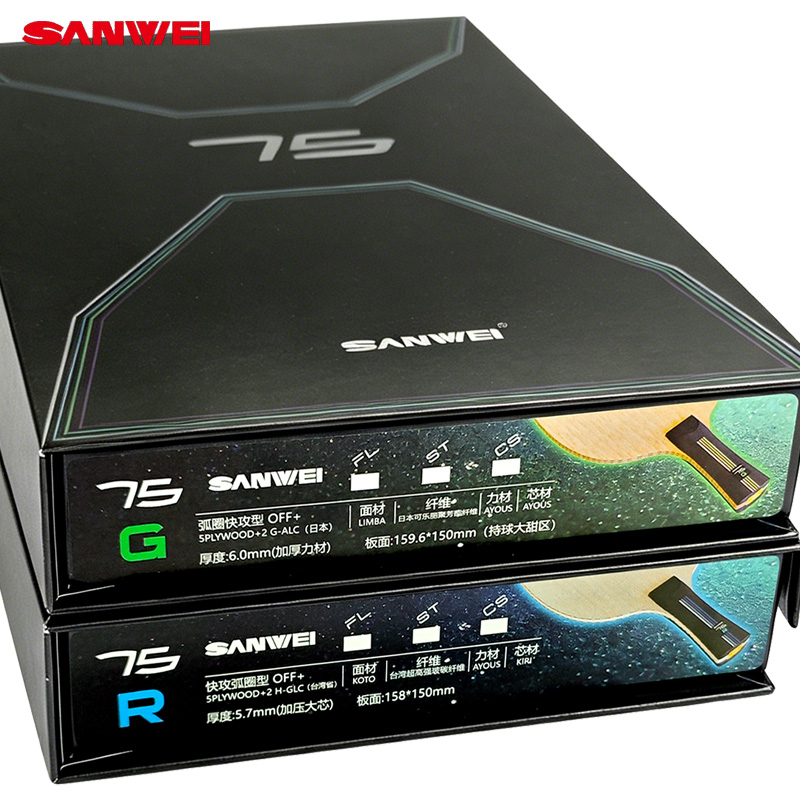 SANWEI 75R 75G Tischtennisschl – Table Tennis Eleven Bewertung und Preis