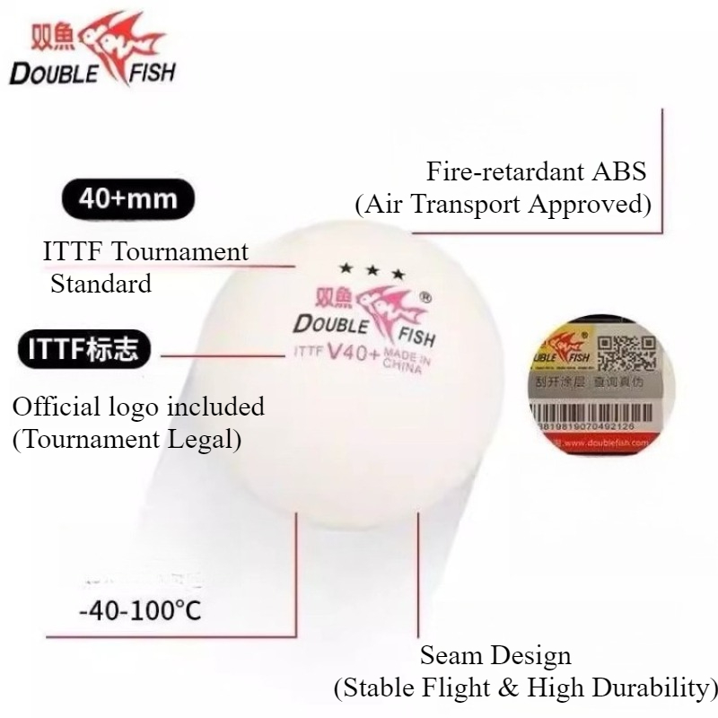 1/2/3BOX DOUBLE FISH 3 Stars I – Table Tennis Match Bewertung und Preis