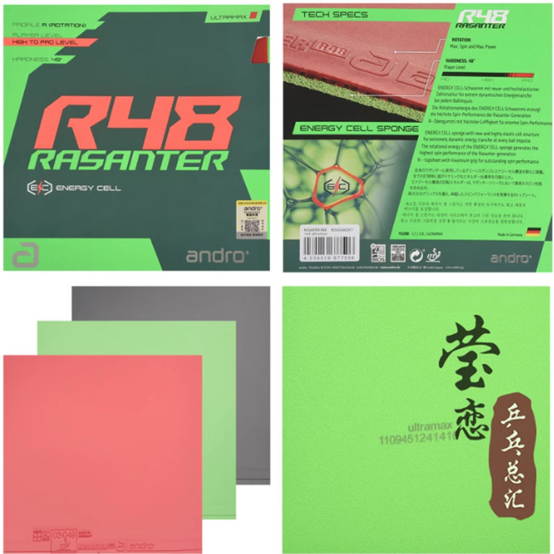 Andro Rasanter R45 47 50 C45 4 – Table Tennis Games Bewertung und Preis