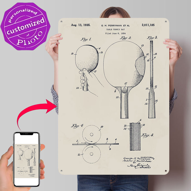 Tischtennisschläger Patent Met – Table Tennis Custom Bat Bewertung und Preis