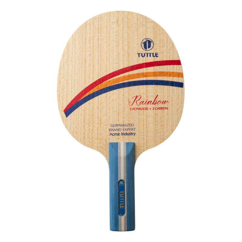 TUTTLE Rainbow Carbon Tischten – Table Tennis Custom Bat Bewertung und Preis